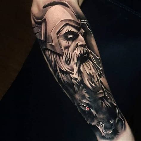 56 Enigmatic Fenrir Tattoo Ideas To Show Courage